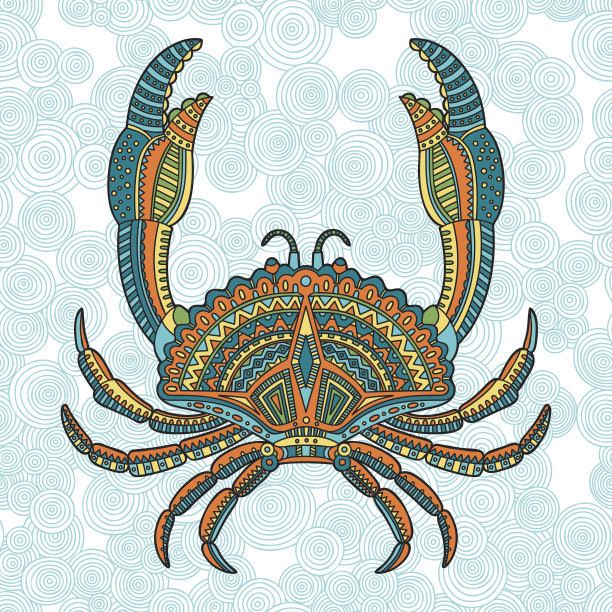 可爱的螃蟹图片下载