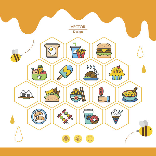 可爱的手绘插画图片下载