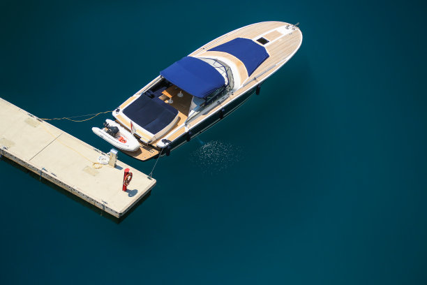 摩纳哥蒙特卡洛港的Arial视图图片下载