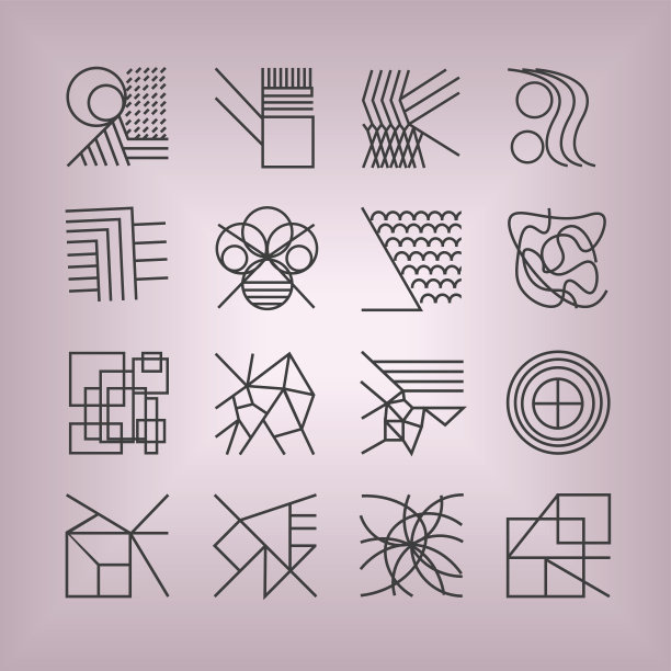 抽象的线设置图片下载