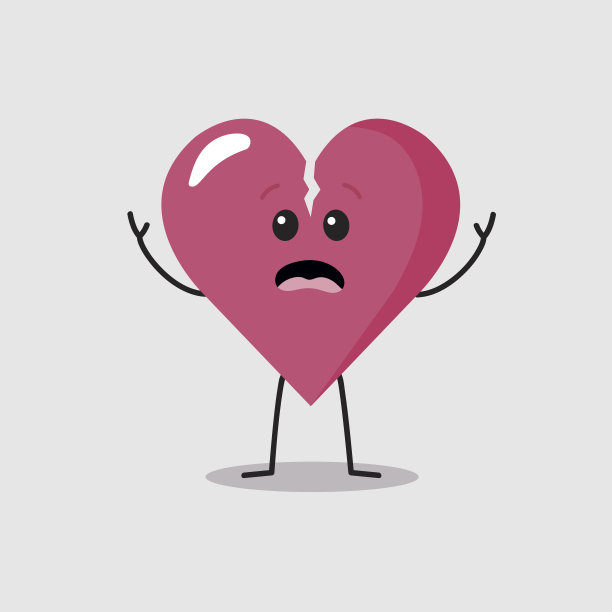 害怕的心性格破碎图片下载