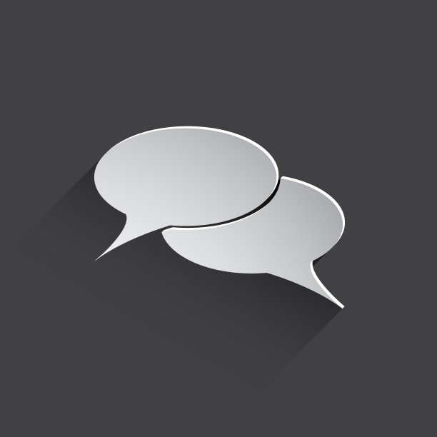 语音气泡网络图标图片下载