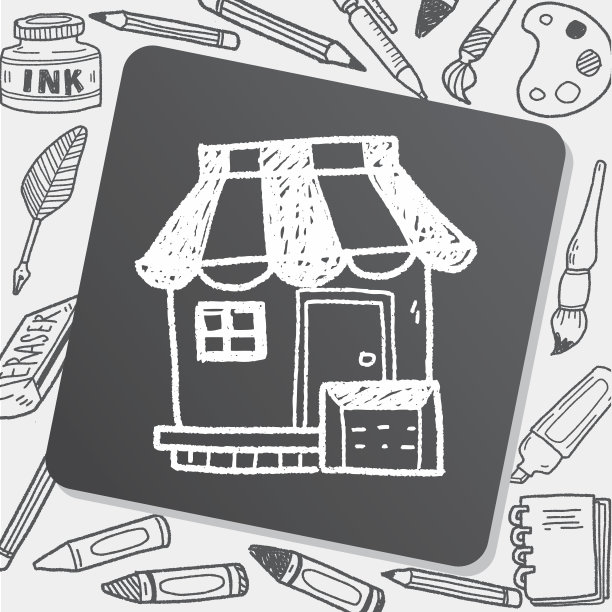 商店涂鸦图片下载