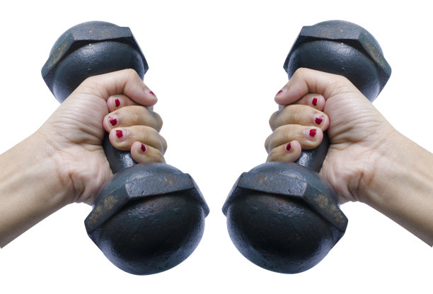 手握哑铃图片下载