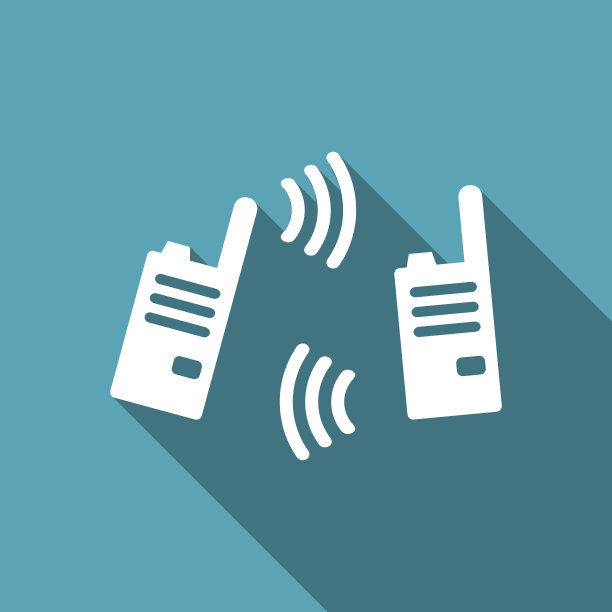 现代无线电的矢量插图图片下载