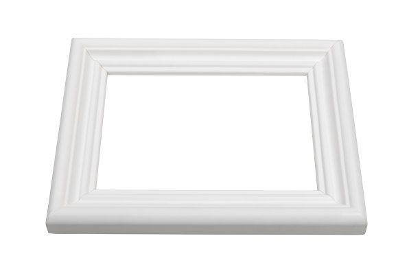 透视图中的白色框架图片下载