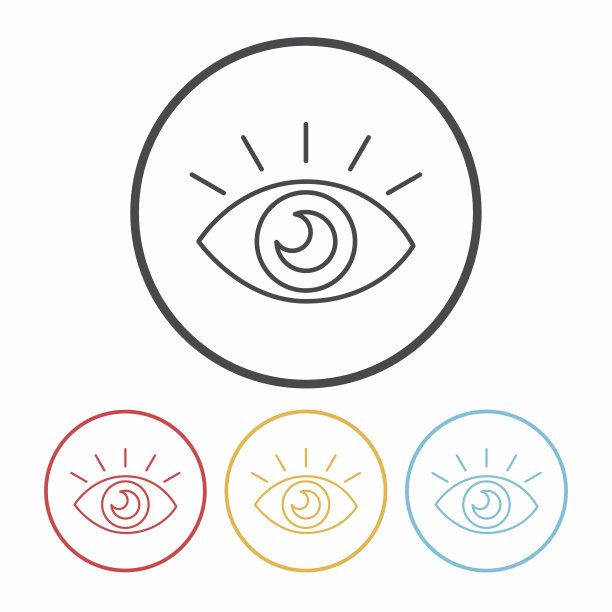 相机夜间模式线图标图片下载