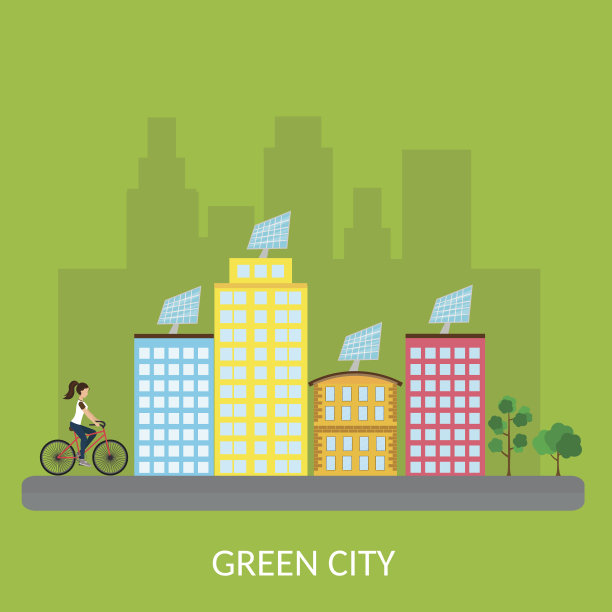 生态信息图向量集图片下载