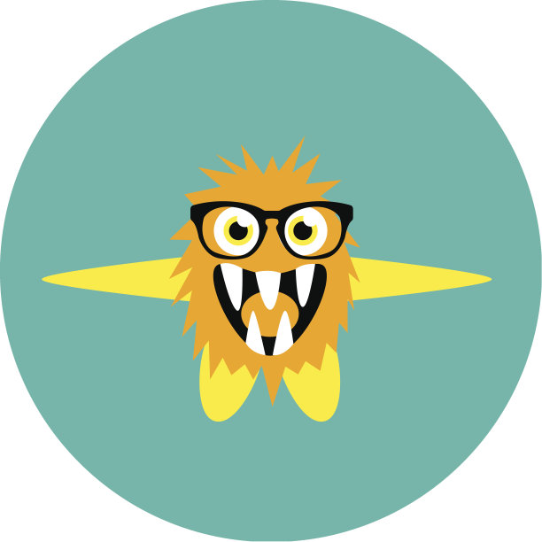 矢量卡通可爱的怪物和外星人图片下载