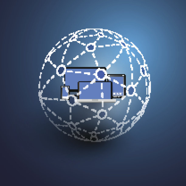 全球或社会网络- EPS10矢量为您的业务图片下载