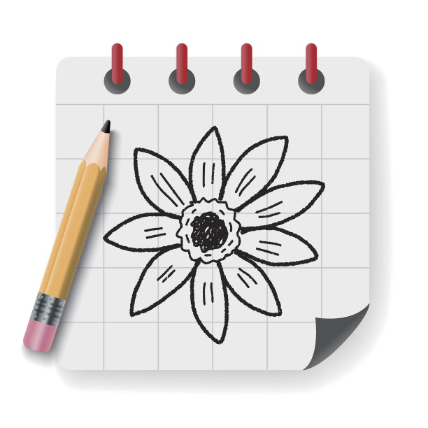 花涂鸦图片下载