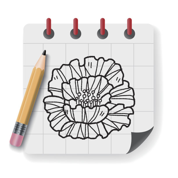 花涂鸦图片下载