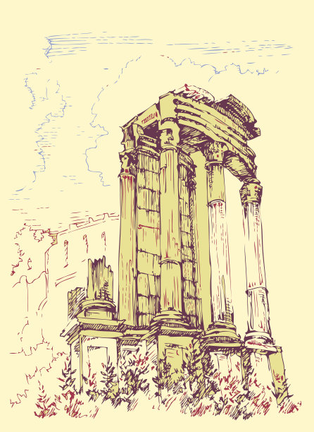 意大利罗马论坛图片下载