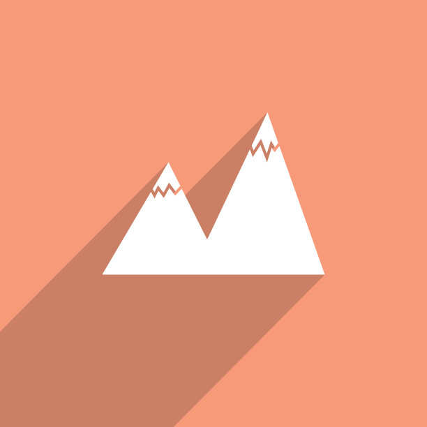 景观网络图标。图片下载