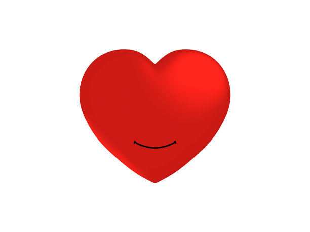 微笑的心图片下载
