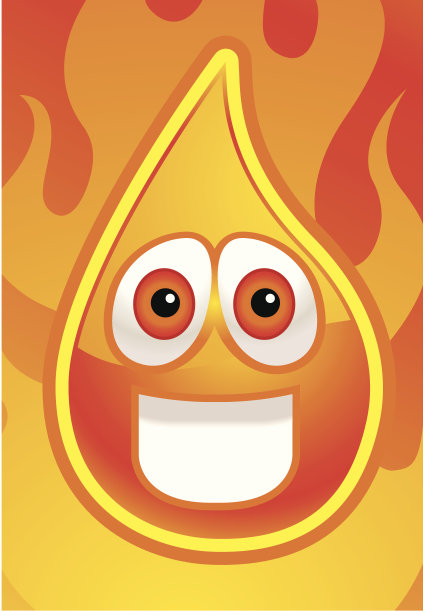 卡通的火焰图片下载