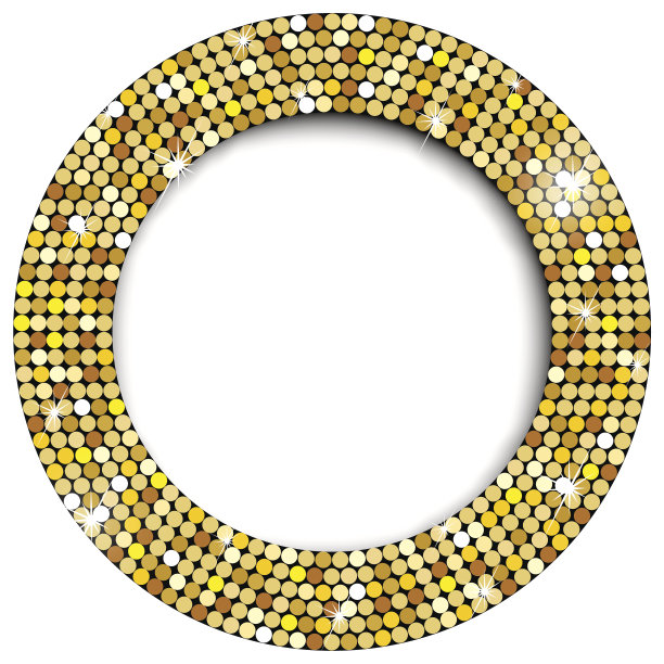 黄金框架与空间为您的文本图片下载