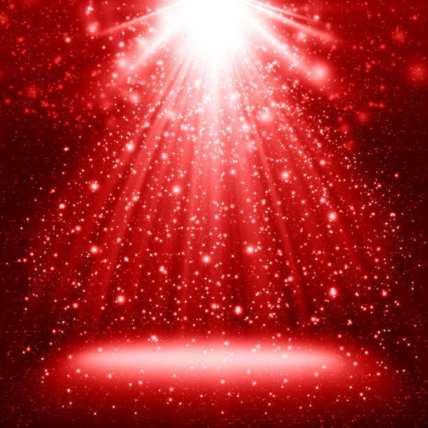 红色圣诞背景图片下载