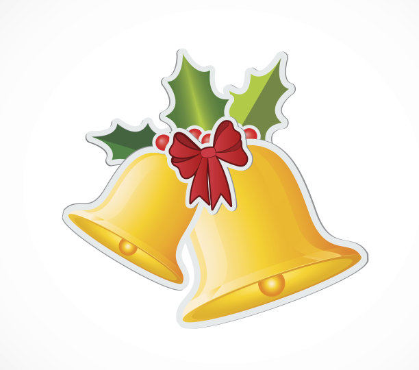 铃铛和丝带-插图图片下载