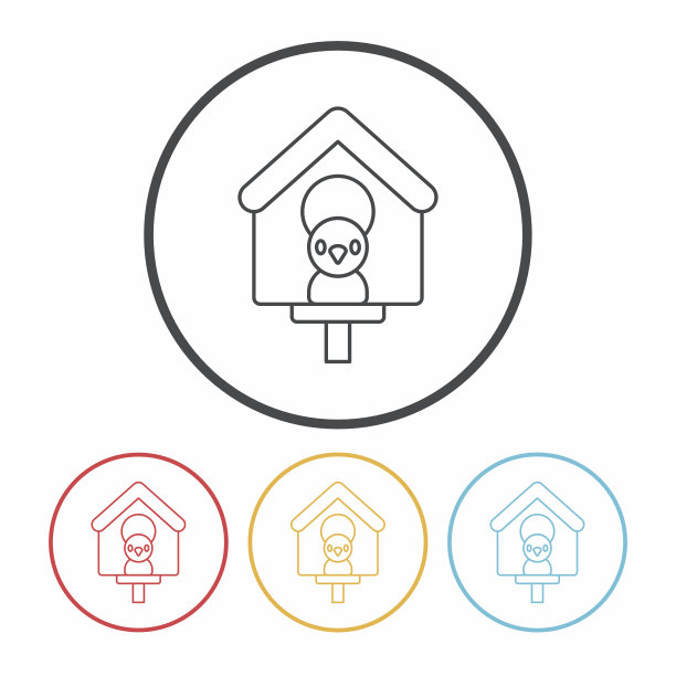 鸟屋线图标图片下载