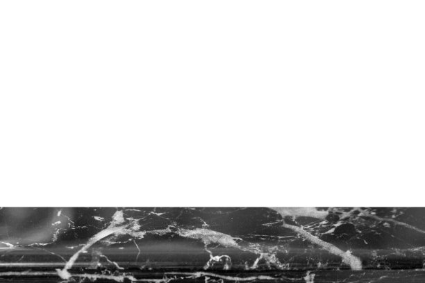 白色背景上的天然大理石黑色和白色顶部。图片下载