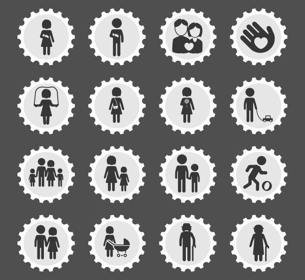 家庭简约图标图片下载