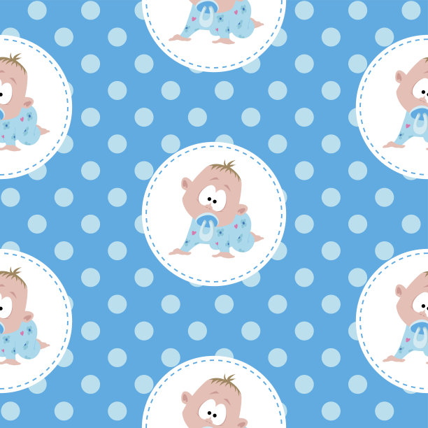 可爱的小宝贝图案图片下载