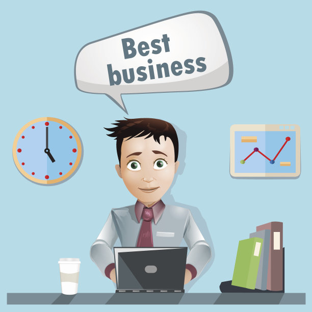 办公室里的男人谈论最好的生意图片下载