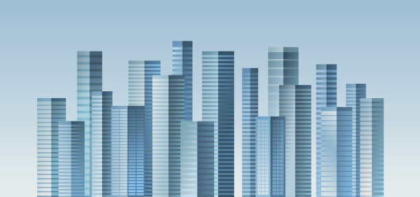 城市的天际线图片下载