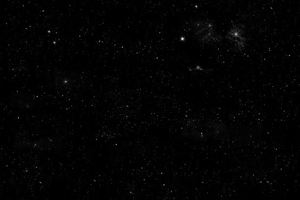 简单的星光天空图形的行星场景背景图片下载