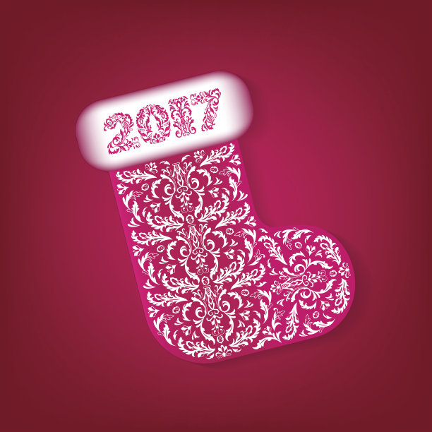 圣诞老人袜子图片下载