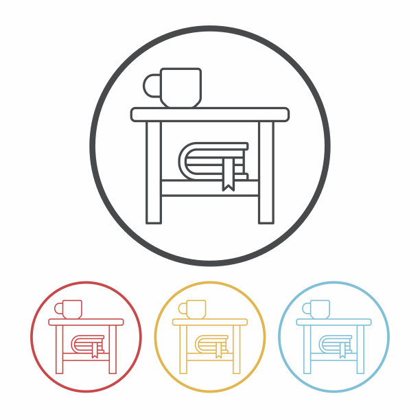 桌子桌子线图标图片下载