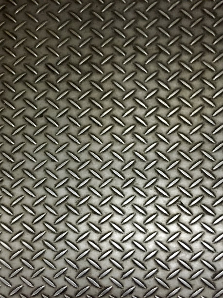 逼真的金属板地板图片下载