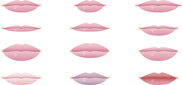 嘴唇的形状图片下载