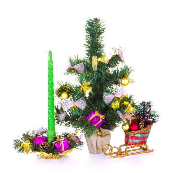 装饰圣诞树图片下载