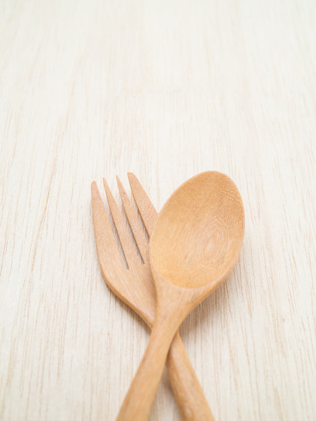 木质勺叉图片下载