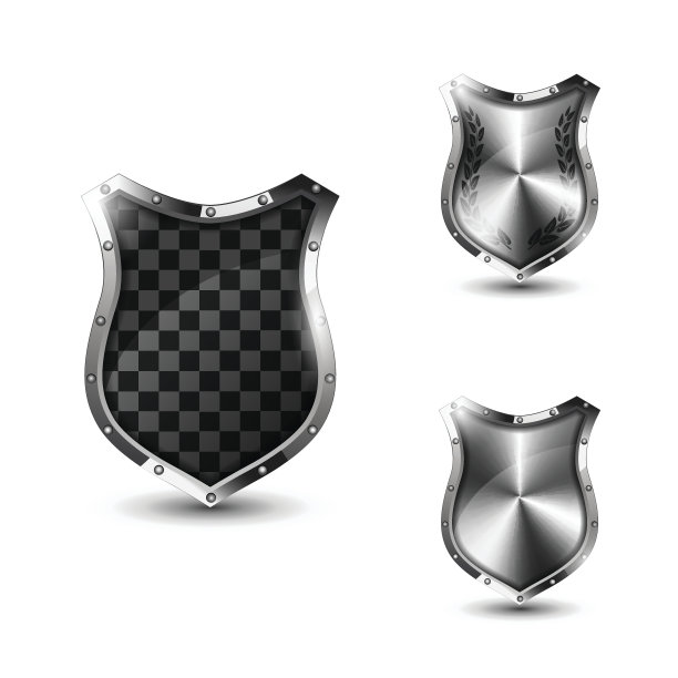 金属盾牌图片下载