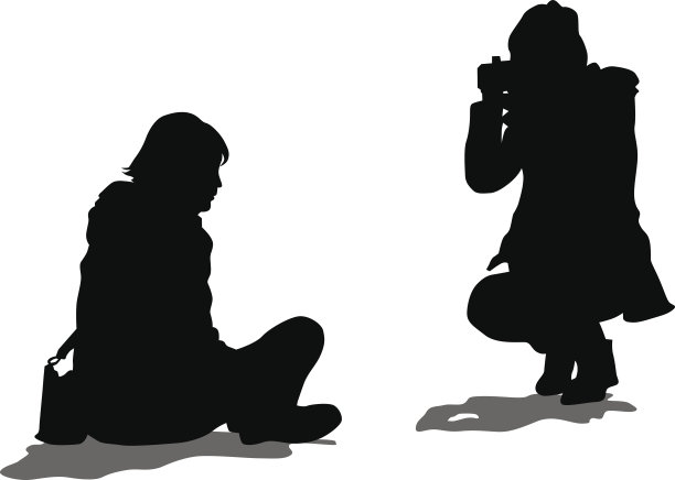 照片女人与模特图片下载