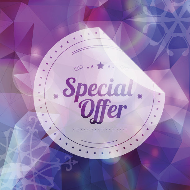 抽象圣诞多边形背景图片下载