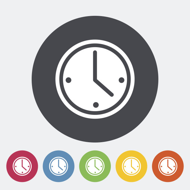 时钟图标。图片下载