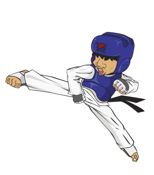 跆拳道。武术图片下载