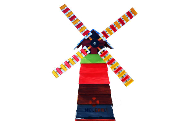 彩色风车或风车图片下载