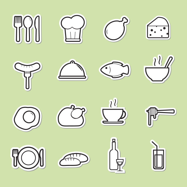 食物图标合集图片下载