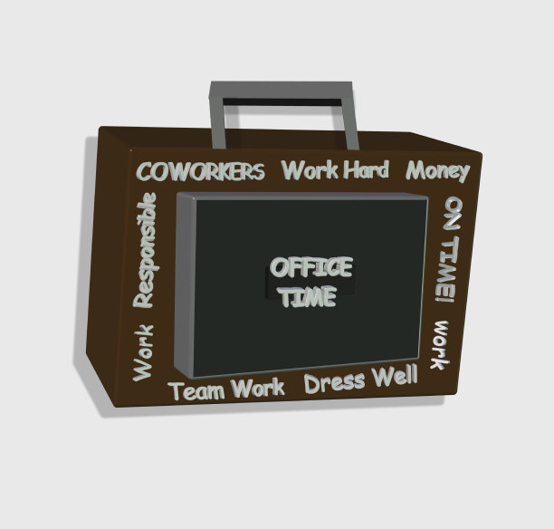 工作的公文包图片下载