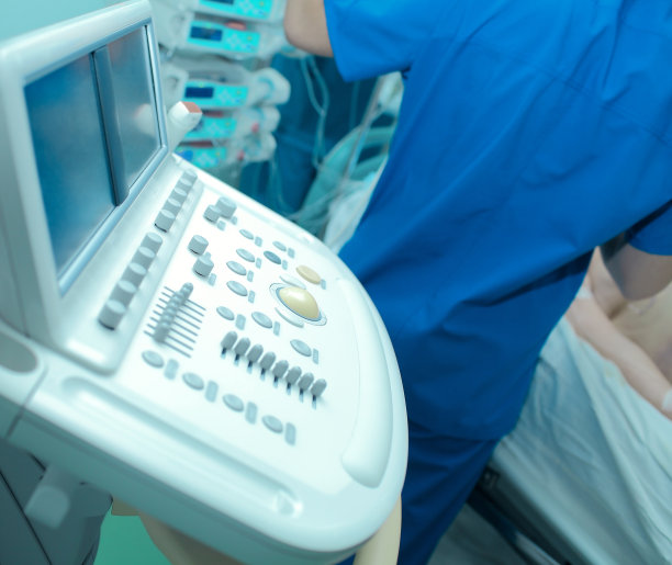 超声心动图在医院由医生进行图片下载