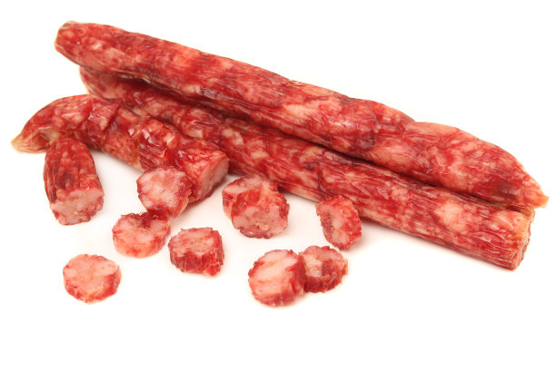 香肠,孤立图片下载