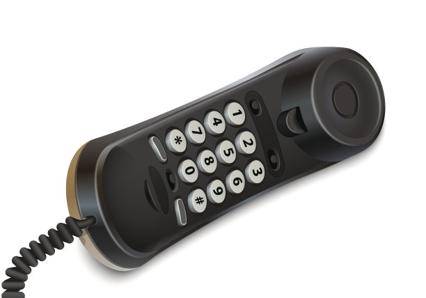 带线电话听筒图片下载