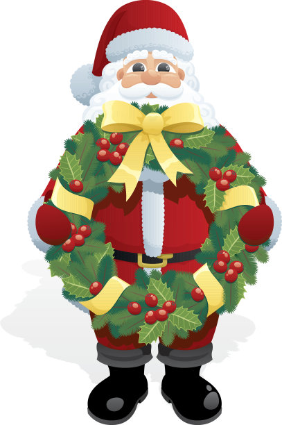 圣诞花环图片下载