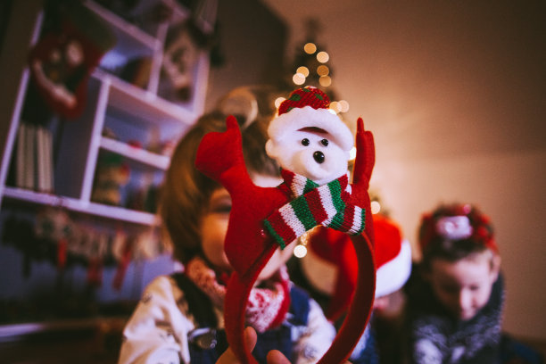 看我的驯鹿头带图片下载