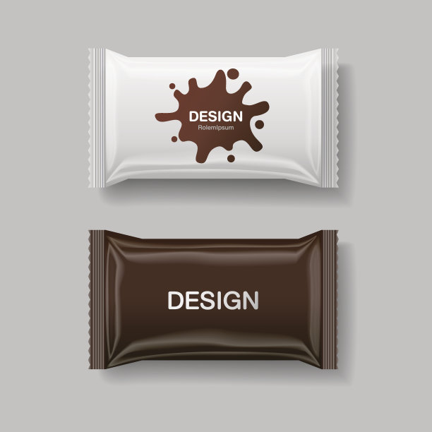 空白铝箔食品零食包图片下载